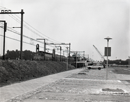 46533 Gezicht op het nieuwe N.S.-station Utrecht Lunetten aan het Furkaplateau te Utrecht.